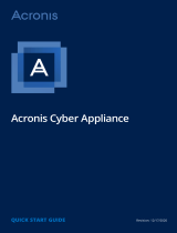 ACRONIS Cyber Appliance 4.0 Quick start guide