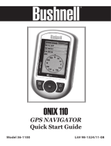 Bushnell ONIX 110 Quick start guide