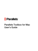 Parallels Toolbox User manual