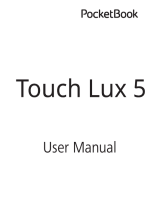 Pocketbook Touch Lux 5 User guide