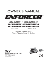 SECO-LARM SLI 820RTF-4 Owner's manual