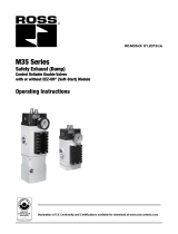 Ross M35 Series Operating Instructions Manual