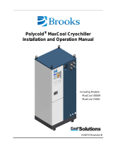 Brooks Polycold MaxCool 2500L Operating instructions