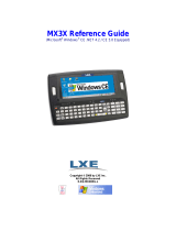 LXE VX3X Reference guide
