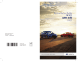 Subaru 2021 WRX Quick start guide