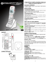 Geemarc AMPLIDECT595 U.L.E AD User guide