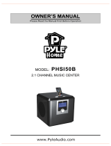 Pyle PHSI50B Owner's manual