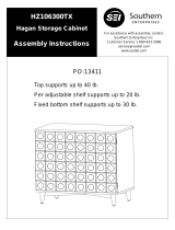 Southern Enterprises HZ106300TX Assembly Instructions Manual