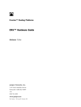 Juniper ERX Series User manual