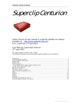 Centurion Superclip1 User manual