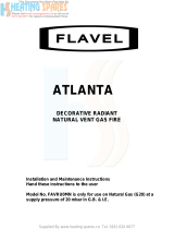 Flavel Atlanta FAVRU0MN Installation And Maintenance Instructions Manual