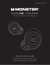Monster ACHIEVE100 Airlinks Quick start guide