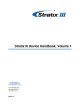Altera Stratix III Device Handbook