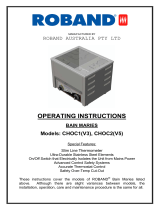 ROBAND CHOC1 Operating Instructions Manual