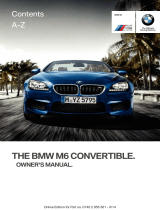 BMW M6 Convertible Owner's manual
