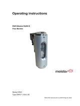 Meister DWG Series Operating Instructions Manual