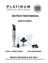 Platinum 7093852 User manual