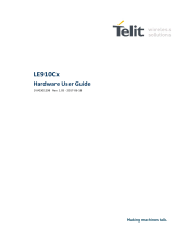 Telit Wireless Solutions LE910Cx Hardware User's Manual