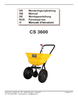 Texas Centrifuge spreader CS3600 Owner's manual