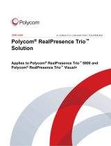 Polycom realpresence trio 8800 User manual
