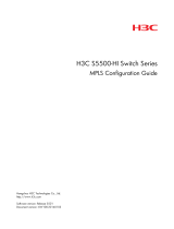 H3C S5500-HI Switch Series Mpls Configuration Manual