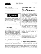 ABB CVE-3 Instruction Leaflet