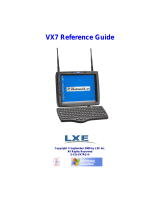 LXE VX7 Reference guide