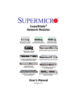 Supermicro SuperBlade SBM-GEM-X3S+ User manual