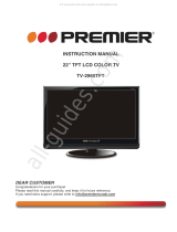 Premier TV-2966TFT User manual
