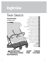 mothercare Inglesina Sketch Twin Stroller 0716918 User guide