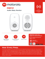 mothercare Motorola MBP-21 baby monitor_0722222 User guide