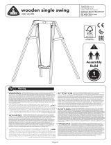 mothercare ELC Wooden Single Swing 146556 User guide
