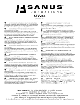 Sanus SFV265 User manual