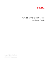 H3C S5120-EI Series Installation guide