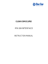 Clear-Com IFB-104 Owner's manual
