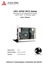 ADLINK Technology cPCI-3970 series User manual