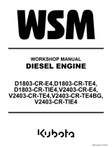 Kubota V2403-CR-TE4 Workshop Manual