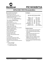 Microchip Technology PIC16C62B/72A User manual