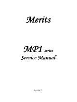 Merits MP1 Series User manual