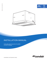 Condair 2600281-A TE Series Installation guide