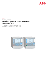 ABB REB650 Applications Manual
