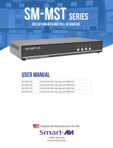 Smart-AVI SM-MST SERIES MST DP KVM User manual