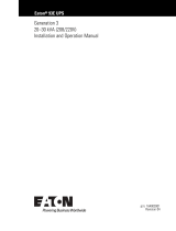 Eaton 93E-60/60 Operating instructions