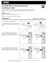 ATEN C14 EZ-Lok Plug Connector Installation guide