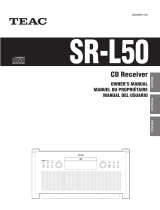 TEAC Car Satellite TV System SR-L50 User manual
