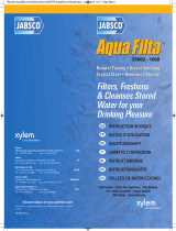 JABSCO 59000-1000 Aqua Filtr Operating instructions