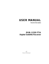 EchoStar dsb 1220 fta User manual