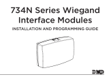 Digital Monitoring Products Wiegand 734N Installation guide