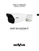 Novus NVIP-5H-6522M/F User manual