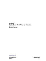 Tektronix Tektronix SPG8000 User manual